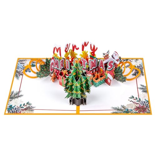 3D Weihnachtsbaum Popup Grußkarte 3D Popup Weihnachtsbaum Karte für das Hinzufügen von Festivalstimmung zu jedem Anlass 3D Weihnachtsbaum Popup Grußkarte 3D Popup Weihnachtsbaum Karte für das Hinzufügen von Festivalstimmung zu jedem Anlass von HEEZOU