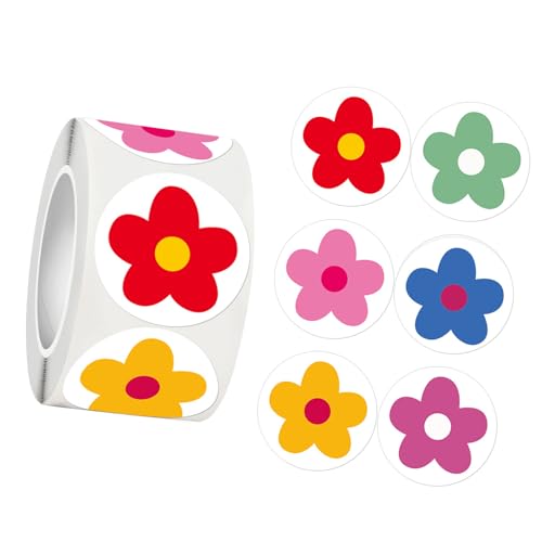 500pcs Blumenaufkleber Kinder Motivation Für Kid Craft Journal Notebook Floral Wraping Label Für Verpackung Cartoon Belohnung von HEEZOU