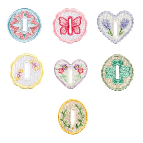 7 PCs Herzförmiges Eisen Auf Flecken Kleidungsflecken Reparaturknopf Stickerei Für T Shirt Bag Dekoration Stickereien Auf Herzförmigen Nähen 7 PCs Herzförmiges Eisen Auf Flecken Kleidungsflecken Reparaturknopf Stickerei Für T Shirt Bag Dekoration Stickereien Auf Herzförmigen Nähen von HEEZOU
