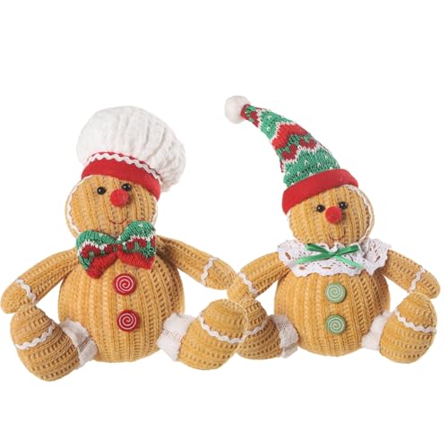 HEEZOU 2 x Häkel-Tischdekoration, Weihnachtsdekoration, für Valentinstag, Hochzeit, Geburtstag HEEZOU 2 x Häkel-Tischdekoration, Weihnachtsdekoration, für Valentinstag, Hochzeit, Geburtstag von HEEZOU