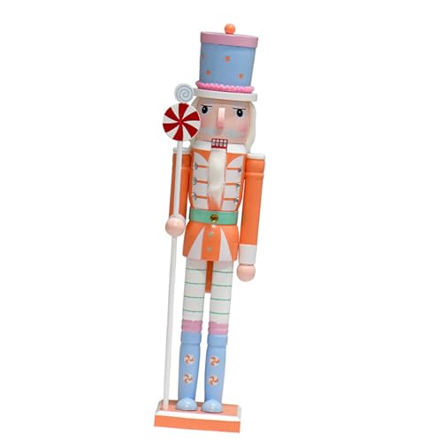 HEEZOU Macaron Soldat, 50 cm, Holz-Soldat, aufwendig, schnitzt Holzsoldaten, Haltbarkeit, für Zuhause und professionelle Verwendung, feines Handwerk von HEEZOU