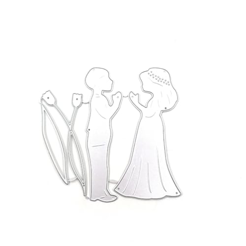HEEZOU Metall-Stanzformen für Hochzeiten, Herzform, Schablonen für Kartenherstellung, Scrapbooking, Prägepapier-Dekorationen HEEZOU Metall-Stanzformen für Hochzeiten, Herzform, Schablonen für Kartenherstellung, Scrapbooking, Prägepapier-Dekorationen von HEEZOU