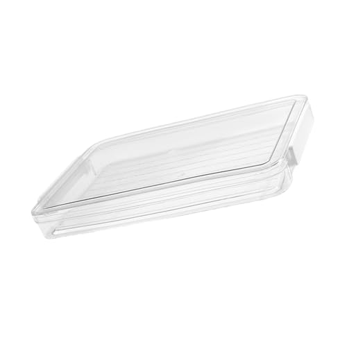 HEEZOU Transparente Dokumenten-Organizer, Behälter, stapelbar, Aktenbox, Papier-Aufbewahrungsbox, tragbare Akten-Organizer von HEEZOU