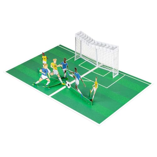 Handgefertigte 3D-Popup-Karte, Popup-Grußkarte, Sportkarte, Happy Birthday Karte, Vatertagskarten mit Umschlag Handgefertigte 3D-Popup-Karte, Popup-Grußkarte, Sportkarte, Happy Birthday Karte, Vatertagskarten mit Umschlag von HEEZOU