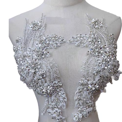 Juwelenverselstones Künstlerische Anwendung Für Kleidung Nähflecken Schal Brautkleid Dekore Accessoires Heac Duty Artistic Fashion Design von HEEZOU