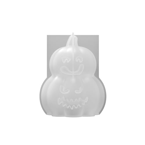 Kürbis-Silikonformen für Epoxidharz, Seife, Halloween, Handwerk und Heimdekoration, lächelnde Kürbisformen Kürbis-Silikonformen für Epoxidharz, Seife, Halloween, Handwerk und Heimdekoration, lächelnde Kürbisformen von HEEZOU