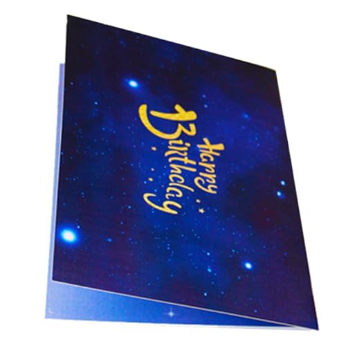 Popup Happy Birthday Karte 3D Papierschnitzerei Grußkarten mit Licht & Musik Geburtstag für besondere Anlässe Popup Happy Birthday Karte 3D Papierschnitzerei Grußkarten mit Licht & Musik Geburtstag für besondere Anlässe von HEEZOU