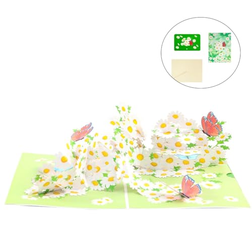 Popup-Karte mit fliegenden Schmetterlingen, 3D-Blume, Schmetterling, Geburtstagskarte, Karten für Valentinstag, Abschluss, Jahrestag, Popup-Karte mit fliegenden Schmetterlingen, 3D-Blume, Schmetterling, Geburtstagskarte, Karten für Valentinstag, Abschluss, Jahrestag, von HEEZOU