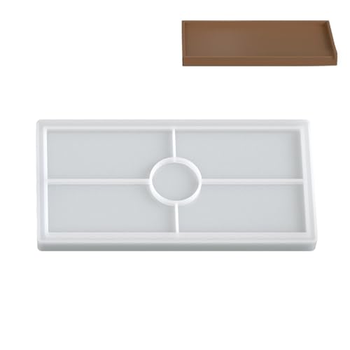 Vielseitige Silikonform Für Bastelschmuck Die Kosmetische Aufbewahrungsschokolade Und Home Dekoration Handwerk Organisatoren Tablett Silikonform von HEEZOU