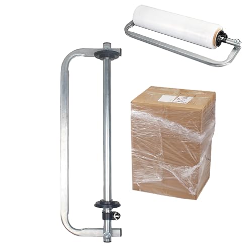 Pallet-Stretch-Wrap-Dispenser-Werkzeug, Einstellbare Elastizitätshalterung, Maximale Filmbreite: 103 Cm, 9 Modelle Verfügbar, Ständerlänge: 37-117 Cm, Einfach Zu Zerstören,100 von HEGGMKK