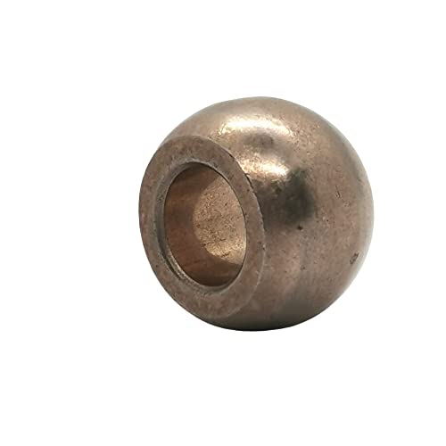 1 Stück Kupfer-Eisen-Sphärische Lagerbuchse, 10 mm Bohrung, 20 mm Kugel for Lüftermotor und Waschmaschine von HEHEH