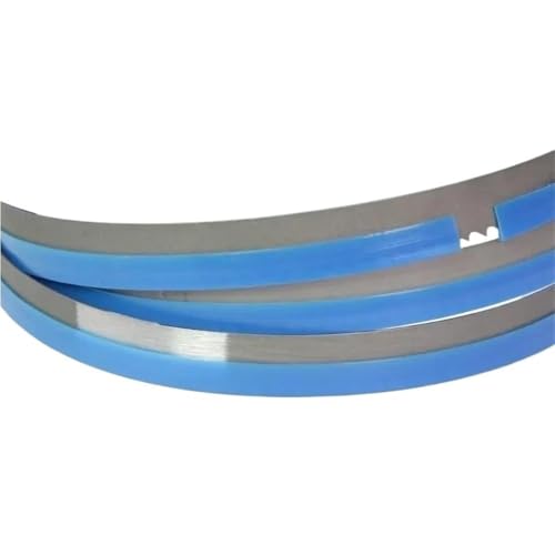 4 Stück M42 Bimetall-Bandsägeblätter 1140 mm, HSS-Silber-Bandsägeblätter for Schneiden von Stahl – Optionen 8/12 Zähne und 10/14 Zähne(8/12T) von HEHEH
