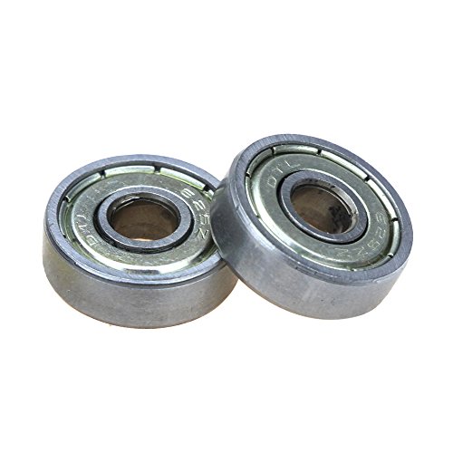 625ZZ-Kugellager (5 x 16 x 5 mm) – 10er-Pack geschirmte Lager aus Kohlenstoffstahl for Maschinen und Geräte(685ZZ) von HEHEH