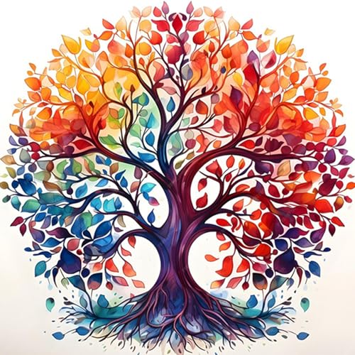 HEIBAGO 5D Diamond Painting, Baum Des Lebens Full Drill Diamant Painting Sets Für Erwachsene Anfänger, DIY Cross Embroidery Diamant Kunst Landschaft Diamond Art Bilder Für Home Wand Dekor 30 * 30cm HEIBAGO 5D Diamond Painting, Baum Des Lebens Full Drill Diamant Painting Sets Für Erwachsene Anfänger, DIY Cross Embroidery Diamant Kunst Landschaft Diamond Art Bilder Für Home Wand Dekor 30 * 30cm von HEIBAGO