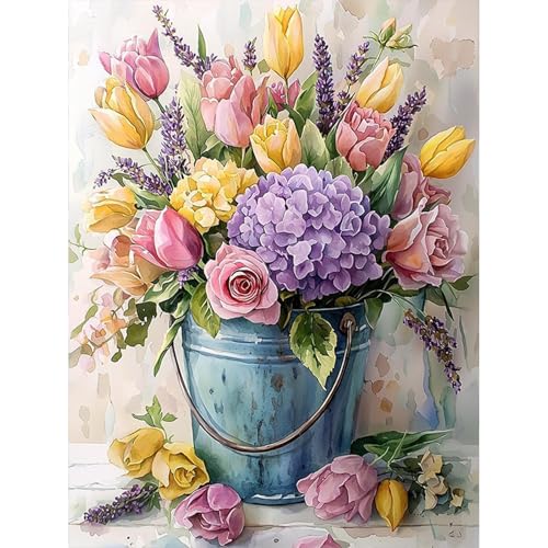 HEIBAGO 5D Diamond Painting Für Erwachsene, Blumen Rhinestone Embroidery Diamant Painting Set, DIY Full Drill Diamant Malerei Kits Landschaft Diamond Art Bilder Für Home Dekor 30 * 40cm HEIBAGO 5D Diamond Painting Für Erwachsene, Blumen Rhinestone Embroidery Diamant Painting Set, DIY Full Drill Diamant Malerei Kits Landschaft Diamond Art Bilder Für Home Dekor 30 * 40cm von HEIBAGO