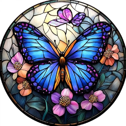 HEIBAGO 5D Diamond Painting Für Erwachsene, Schmetterlinge Rhinestone Embroidery Diamant Painting Set, DIY Full Drill Diamant Malerei Kits Blumen Diamond Art Bilder Für Anfänger, Home Dekor 30 * 30cm HEIBAGO 5D Diamond Painting Für Erwachsene, Schmetterlinge Rhinestone Embroidery Diamant Painting Set, DIY Full Drill Diamant Malerei Kits Blumen Diamond Art Bilder Für Anfänger, Home Dekor 30 * 30cm von HEIBAGO