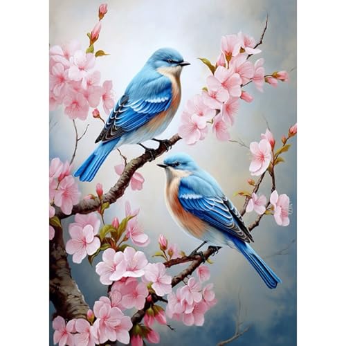 HEIBAGO 5D Vogel Diamond Painting Erwachsene, DIY Tier Diamant Painting Bilder für Anfänger Erwachsene, Full Drill Diamond Art Blume Diamant Malerei Bilder für Wanddekor 30x40cm HEIBAGO 5D Vogel Diamond Painting Erwachsene, DIY Tier Diamant Painting Bilder für Anfänger Erwachsene, Full Drill Diamond Art Blume Diamant Malerei Bilder für Wanddekor 30x40cm von HEIBAGO