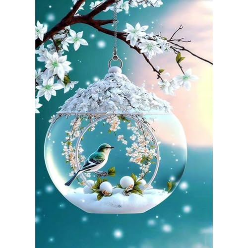 HEIBAGO 5D Vogel Tier Diamond Painting Erwachsene, DIY Baum Diamant Painting Bilder für Anfänger Erwachsene, Full Drill Diamond Art Blume Diamant Malerei Bilder für Wanddekor 30x40cm HEIBAGO 5D Vogel Tier Diamond Painting Erwachsene, DIY Baum Diamant Painting Bilder für Anfänger Erwachsene, Full Drill Diamond Art Blume Diamant Malerei Bilder für Wanddekor 30x40cm von HEIBAGO