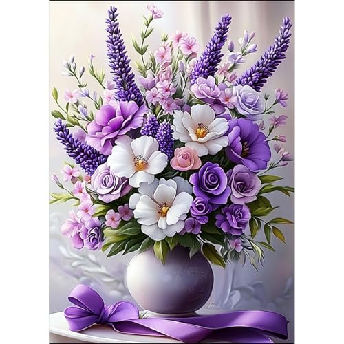 HEIBAGO Blumen Diamond Painting Für Anfänger, 5D Landschaft Full Drill Diamant Painting Erwachsene, DIY Cross Embroidery Diamant Kunst Sets Diamond Art Bilder Für Wanddekor 30 * 40cm HEIBAGO Blumen Diamond Painting Für Anfänger, 5D Landschaft Full Drill Diamant Painting Erwachsene, DIY Cross Embroidery Diamant Kunst Sets Diamond Art Bilder Für Wanddekor 30 * 40cm von HEIBAGO