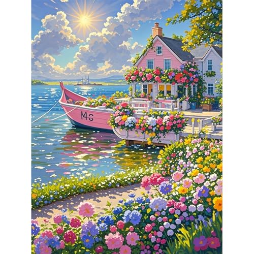HEIBAGO Boots Malen nach Zahlen für Erwachsene, Blumen Ölmalerei Malen nach Zahlen Kits für Anfänger, DIY Malen nach Zahlen Leinwand Landschaft Kunstbilder für Wanddekor,30X40cm HEIBAGO Boots Malen nach Zahlen für Erwachsene, Blumen Ölmalerei Malen nach Zahlen Kits für Anfänger, DIY Malen nach Zahlen Leinwand Landschaft Kunstbilder für Wanddekor,30X40cm von HEIBAGO