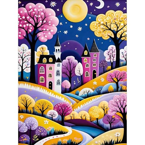 HEIBAGO Diamond Painting Für Anfänger, 5D Baum Full Drill Diamant Painting Erwachsene, DIY Cross Embroidery Diamant Kunst Sets Landschaft Diamond Art Bilder Für Wanddekor 30 * 40cm HEIBAGO Diamond Painting Für Anfänger, 5D Baum Full Drill Diamant Painting Erwachsene, DIY Cross Embroidery Diamant Kunst Sets Landschaft Diamond Art Bilder Für Wanddekor 30 * 40cm von HEIBAGO