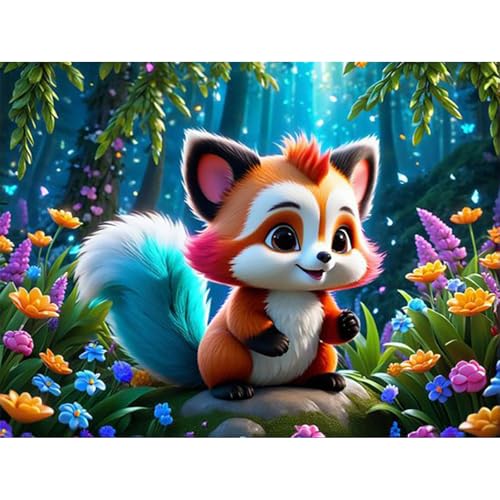 HEIBAGO Eichhörnchen Diamond Painting Für Anfänger, 5D Blumen Full Drill Diamant Painting Erwachsene, DIY Cross Embroidery Diamant Kunst Sets Tiere Diamond Art Bilder Für Gifts, Wanddekor 30 * 40cm HEIBAGO Eichhörnchen Diamond Painting Für Anfänger, 5D Blumen Full Drill Diamant Painting Erwachsene, DIY Cross Embroidery Diamant Kunst Sets Tiere Diamond Art Bilder Für Gifts, Wanddekor 30 * 40cm von HEIBAGO