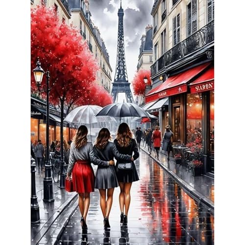 HEIBAGO Landschaft Diamond Painting Für Anfänger, 5D Mädchen Full Drill Diamant Painting Erwachsene, DIY Cross Embroidery Diamant Kunst Sets Straße Diamond Art Bilder Für Wanddekor 30 * 40cm HEIBAGO Landschaft Diamond Painting Für Anfänger, 5D Mädchen Full Drill Diamant Painting Erwachsene, DIY Cross Embroidery Diamant Kunst Sets Straße Diamond Art Bilder Für Wanddekor 30 * 40cm von HEIBAGO