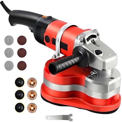 4200W tragbare 3-Kopf-Wand- und Bodenschleifmaschine | Betonschleifer-Set für Wände und Böden | Vielseitige Poliermaschine mit 3 Diamant-Schleifscheiben | Für Zementoberflächen-Renovierung 4200W tragbare 3-Kopf-Wand- und Bodenschleifmaschine | Betonschleifer-Set für Wände und Böden | Vielseitige Poliermaschine mit 3 Diamant-Schleifscheiben | Für Zementoberflächen-Renovierung von HEIHEIZI