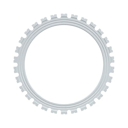 Betonringsäge – Sägeblatt, Durchmesser 410 mm / 520 mm / 600 mm, Schnitttiefe: 300 mm / 400 mm / 500 mm, Wandschnittsägeblatt, hochwertiger Diamant (nur Sägeblatt) 410mm von HEIHEIZI