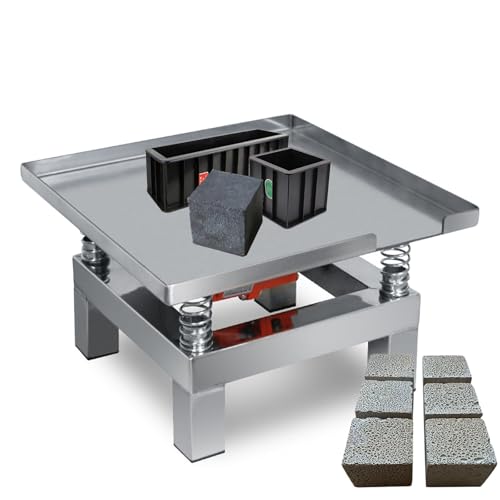 HEIHEIZI Kleiner Beton-Rütteltisch, 3000-3600 U/min Beton-Flachplatten-Rüttelmaschine, Prüfstand-Vibrationsplattform, Edelstahl-Vibrator, für Vibrationsprüfung, Block-Vibrationstisch, 35 * 35CM,220V HEIHEIZI Kleiner Beton-Rütteltisch, 3000-3600 U/min Beton-Flachplatten-Rüttelmaschine, Prüfstand-Vibrationsplattform, Edelstahl-Vibrator, für Vibrationsprüfung, Block-Vibrationstisch, 35 * 35CM,220V von HEIHEIZI