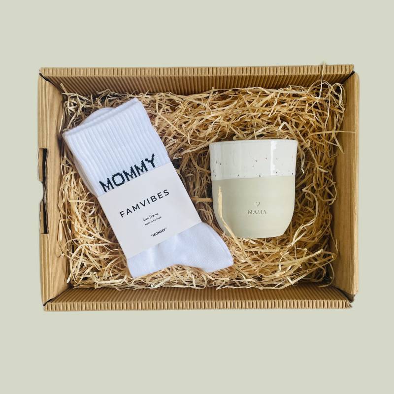 Geschenkbox Mama | Papa Zur Geburt Für Eltern Geschenk Baby Babyparty von BOXJOYDE