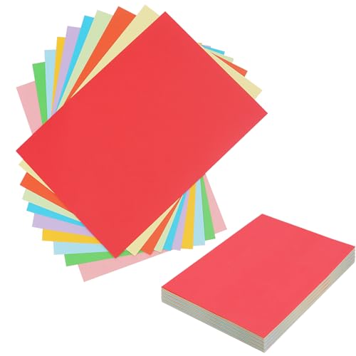 HEIYUET 200 Blatt buntes Papier A4 120g/m², A4 Buntpapier Set aus 10 Farben Kartonpapier Tonpapier Bastelbogen Papier, bunte Blätter zum Basteln, farbiges Material, DIY Bogen HEIYUET 200 Blatt buntes Papier A4 120g/m², A4 Buntpapier Set aus 10 Farben Kartonpapier Tonpapier Bastelbogen Papier, bunte Blätter zum Basteln, farbiges Material, DIY Bogen von HEIYUET