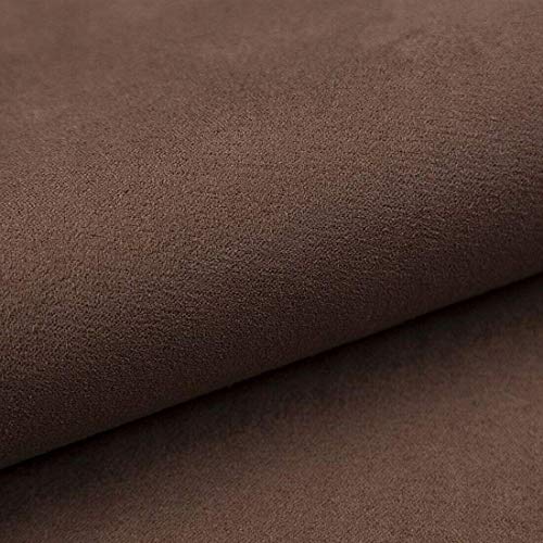 HEKO PANELS 10 Meter Alcala Antara Polsterstoff Möbelstoff Meterware - z.B. Stoff für Stühle oder Eckbank Bezug Hellbraun von HEKO PANELS