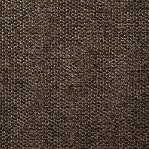 HEKO PANELS® MONTANA Polsterstoff Premium Möbelstoff Flachgewebe Mélange Meterware - z.B. Stoff für Stühle oder Eckbank Bezug - BRAUN - Muster 5 x 5 cm von HEKO PANELS