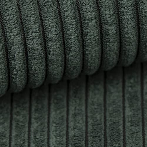 Heko Panels Murano Polsterstoff Cord-Optik Meterware Stoff zum Nähen Möbelstoff Abriebfestigkeit 35000 Zyklen 100 x 142 cm Grün Heko Panels Murano Polsterstoff Cord-Optik Meterware Stoff zum Nähen Möbelstoff Abriebfestigkeit 35000 Zyklen 100 x 142 cm Grün von HEKO PANELS