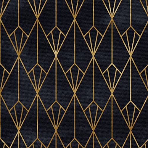 HEKO PANELS Oxford Wasserdichte Meterware Canvas Polyester Stoff Zum Nähen, Dekostoffe Wasserabweisend Blickdicht Art Deco Geometrisch 5 Meter 155 x 500 cm HEKO PANELS Oxford Wasserdichte Meterware Canvas Polyester Stoff Zum Nähen, Dekostoffe Wasserabweisend Blickdicht Art Deco Geometrisch 5 Meter 155 x 500 cm von HEKO PANELS