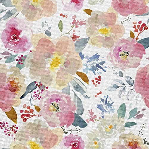 HEKO PANELS Oxford Wasserdichte Meterware Canvas-Stoff Polyester Zum Nähen Möbelstoffe Dekostoffe Handwerken Wasserabweisend Blickdicht Blumen Wasserfarbe 3 Meter 155 x 300 cm HEKO PANELS Oxford Wasserdichte Meterware Canvas-Stoff Polyester Zum Nähen Möbelstoffe Dekostoffe Handwerken Wasserabweisend Blickdicht Blumen Wasserfarbe 3 Meter 155 x 300 cm von HEKO PANELS