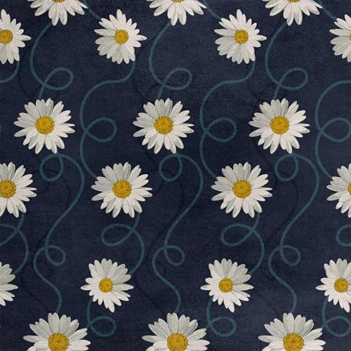 HEKO PANELS Samt Stoff Meterware Dekostoff Bedruckt Möbelstoff Polsterstoff Samtstoff Velvet Polyester Stoffe Zum Nähen Wasserabweisend Royal Gänseblümchen Blumen 140 x 100 cm RDX638 HEKO PANELS Samt Stoff Meterware Dekostoff Bedruckt Möbelstoff Polsterstoff Samtstoff Velvet Polyester Stoffe Zum Nähen Wasserabweisend Royal Gänseblümchen Blumen 140 x 100 cm RDX638 von HEKO PANELS