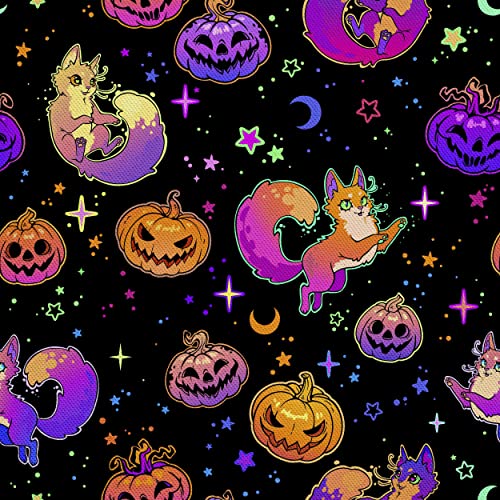 HEKO PANELS Stoff Oxford Wasserdichte Meterware Canvas Polyester Stoff Zum Nähen Nähstoffe Möbelstoffe Dekostoffe Wasserabweisend Blickdicht Kürbisse Jack O'lantern Halloween 2 Meter 155 x 200 cm HEKO PANELS Stoff Oxford Wasserdichte Meterware Canvas Polyester Stoff Zum Nähen Nähstoffe Möbelstoffe Dekostoffe Wasserabweisend Blickdicht Kürbisse Jack O'lantern Halloween 2 Meter 155 x 200 cm von HEKO PANELS
