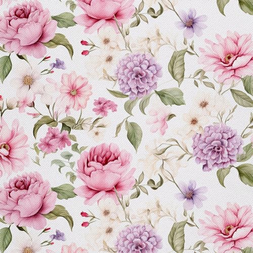HEKO PANELS Stoff Oxford Wasserdichte Meterware Canvas-Stoff Polyester Nähstoff Dekostoffe Handwerken Wasserabweisend Blickdicht Blumenmuster Blumen Aquarell Wasserfarbe 5 Meter 155 x 500 cm DX2538 HEKO PANELS Stoff Oxford Wasserdichte Meterware Canvas-Stoff Polyester Nähstoff Dekostoffe Handwerken Wasserabweisend Blickdicht Blumenmuster Blumen Aquarell Wasserfarbe 5 Meter 155 x 500 cm DX2538 von HEKO PANELS