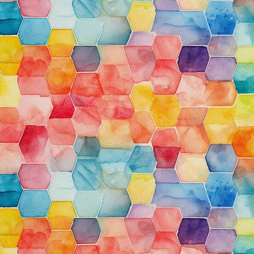 HEKO PANELS Stoff Oxford Wasserdichte Meterware Canvas-Stoff Polyester Nähstoff Dekostoffe Handwerken Wasserabweisend Blickdicht Geometrisches Muster Aquarell Wasserfarbe 5 Meter 155 x 500 cm DX2400 HEKO PANELS Stoff Oxford Wasserdichte Meterware Canvas-Stoff Polyester Nähstoff Dekostoffe Handwerken Wasserabweisend Blickdicht Geometrisches Muster Aquarell Wasserfarbe 5 Meter 155 x 500 cm DX2400 von HEKO PANELS