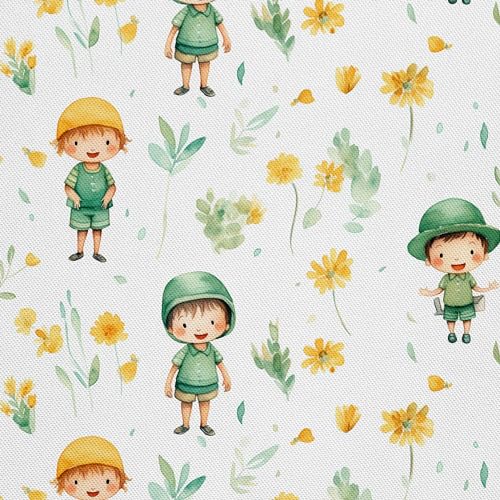HEKO PANELS Stoff Oxford Wasserdichte Meterware Canvas-Stoff Polyester Nähstoff Dekostoffe Handwerken Wasserabweisend Blickdicht Kinder Blumen Aquarell Wasserfarbe 5 Meter 155 x 500 cm DX2938 HEKO PANELS Stoff Oxford Wasserdichte Meterware Canvas-Stoff Polyester Nähstoff Dekostoffe Handwerken Wasserabweisend Blickdicht Kinder Blumen Aquarell Wasserfarbe 5 Meter 155 x 500 cm DX2938 von HEKO PANELS