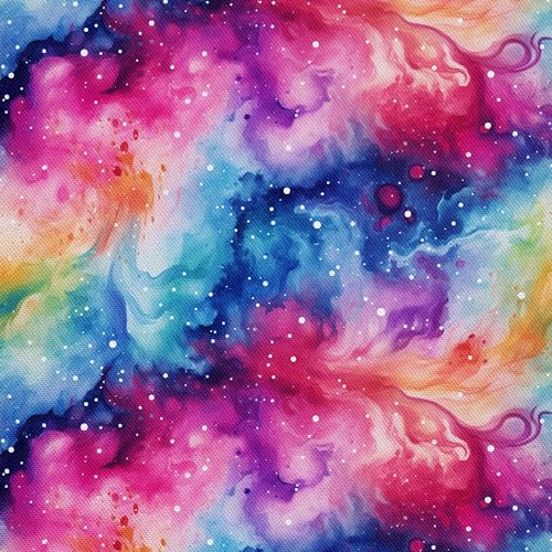HEKO PANELS Stoff Oxford Wasserdichte Meterware Canvas-Stoff Polyester Nähstoff Dekostoffe Handwerken Wasserabweisend Blickdicht Nebel Kosmos Galaxie Aquarell Wasserfarbe 1 Meter 155 x 100 cm DX2094 HEKO PANELS Stoff Oxford Wasserdichte Meterware Canvas-Stoff Polyester Nähstoff Dekostoffe Handwerken Wasserabweisend Blickdicht Nebel Kosmos Galaxie Aquarell Wasserfarbe 1 Meter 155 x 100 cm DX2094 von HEKO PANELS