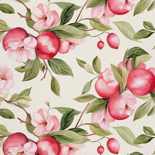 HEKO PANELS Stoff Oxford Wasserdichte Meterware Canvas-Stoff Polyester Nähstoff Dekostoffe Handwerken Wasserabweisend Blickdicht Obst Früchte Aquarell Wasserfarbe 1 Meter 155 x 100 cm DX2572 HEKO PANELS Stoff Oxford Wasserdichte Meterware Canvas-Stoff Polyester Nähstoff Dekostoffe Handwerken Wasserabweisend Blickdicht Obst Früchte Aquarell Wasserfarbe 1 Meter 155 x 100 cm DX2572 von HEKO PANELS