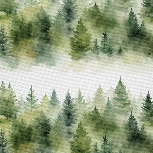 HEKO PANELS Stoff Oxford Wasserdichte Meterware Canvas-Stoff Polyester Nähstoff Dekostoffe Handwerken Wasserabweisend Blickdicht Wald Landschaft Aquarell Wasserfarbe 1 Meter 155 x 100 cm DX3031 HEKO PANELS Stoff Oxford Wasserdichte Meterware Canvas-Stoff Polyester Nähstoff Dekostoffe Handwerken Wasserabweisend Blickdicht Wald Landschaft Aquarell Wasserfarbe 1 Meter 155 x 100 cm DX3031 von HEKO PANELS
