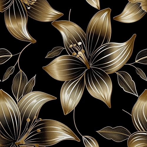 HEKO PANELS Stoff Oxford Wasserdichte Meterware Canvas-Stoff Polyester Stoff Zum Nähen Nähstoffe Dekostoffe Wasserabweisend Blickdicht Blumen 1 Meter 155 x 100 cm HEKO PANELS Stoff Oxford Wasserdichte Meterware Canvas-Stoff Polyester Stoff Zum Nähen Nähstoffe Dekostoffe Wasserabweisend Blickdicht Blumen 1 Meter 155 x 100 cm von HEKO PANELS