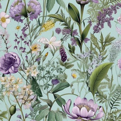HEKO PANELS Stoff Oxford Wasserdichte Meterware Canvas-Stoff Polyester Stoff Zum Nähen Nähstoffe Dekostoffe Wasserabweisend Blickdicht Blumen 5 Meter 155 x 500 cm HEKO PANELS Stoff Oxford Wasserdichte Meterware Canvas-Stoff Polyester Stoff Zum Nähen Nähstoffe Dekostoffe Wasserabweisend Blickdicht Blumen 5 Meter 155 x 500 cm von HEKO PANELS