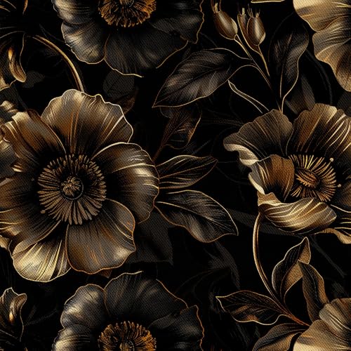 HEKO PANELS Stoff Oxford Wasserdichte Meterware Canvas-Stoff Polyester Stoff Zum Nähen Nähstoffe Dekostoffe Wasserabweisend Blickdicht Blumen 5 Meter 155 x 500 cm HEKO PANELS Stoff Oxford Wasserdichte Meterware Canvas-Stoff Polyester Stoff Zum Nähen Nähstoffe Dekostoffe Wasserabweisend Blickdicht Blumen 5 Meter 155 x 500 cm von HEKO PANELS
