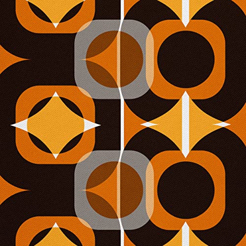 HEKO PANELS Stoff Oxford Wasserdichte Meterware Canvas-Stoff Polyester Stoff Zum Nähen Nähstoffe Dekostoffe Wasserabweisend Blickdicht Geometrisches Muster 3 Meter 155 x 300 cm von HEKO PANELS