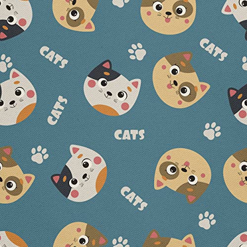 HEKO PANELS Oxford Wasserdichte Meterware Canvas-Stoff Polyester Zum Nähen Dekostoffe Wasserabweisend Blickdicht Katzen 2 Meter 155 x 200 cm HEKO PANELS Oxford Wasserdichte Meterware Canvas-Stoff Polyester Zum Nähen Dekostoffe Wasserabweisend Blickdicht Katzen 2 Meter 155 x 200 cm von HEKO PANELS